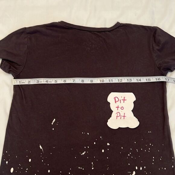 Pink Floyd Women’s size xsmall short sleeve Black Graphic T-Shirt GUC - Picture 6 of 7